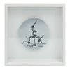 Jeff Koons. Sin título, de la serie "Popeye", 2012. Firma impresa en la parte posterior. Plato de porcelana Bernardaud. Enmarcado.