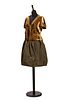 Louis Vuitton - Lot comprising of top and skirt