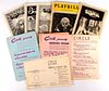 Circle Records flyers and five Grateful Dead playbill brochures.