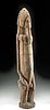Large Early 20th C. Dogon Wood Standing Figure