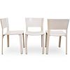 (6 Pc) Giancarlo Vegni For Fasem Leather Chairs