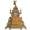 French L.Marti Et Cie Bronze Clock