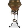19th Ct. Bronze Plant Stand