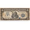 1899 $5 Silver Certificate Indian Chief Note (F-280)