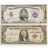 (2 Pc) Silver Certificate Note Grouping