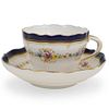 Meissen Porcelain Teacup and Saucer