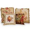 (4 Pc) Collection of Aubusson Pillows