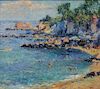 Francis Orville Libby (American, 1883-1961)      Cliff House Beach, Cape Elizabeth, Maine