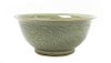 A Longquan Style Celadon Glazed Bowl Diameter 12 7/8 inches.