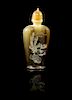 * A Hornbill Snuff Bottle Height 3 inches.