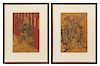 * Utagawa Toyokuni, (1769-1825), Male Figures