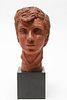 Evelyn Morgenbesser Clay Sculpture, Head of Boy