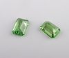 1.10 cttw. Loose Emerald-Cut Tsavorite Garnets, 2