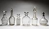 Waterford Manner & Other Crystal/Glass Decanters,6