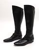 Manolo Blahnik Leather Knee-High Boots, Size 38