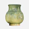 Linna Irelan for Roblin Pottery, vase with clover