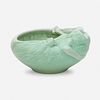 Anna Marie Valentien for Rookwood Pottery, Rare Modeled Mat Z-line figural bowl