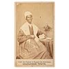 Sojourner Truth with Flowers CDV