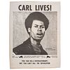 Carl Hampton, Carl Lives! Poster, 1970