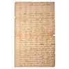 Andrew Jackson, Letter from Political Advisor William Berkeley Lewis, 1818