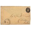Andrew Jackson Two-Cent Stamped Envelope, Ca 1860s
