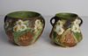 Two Pieces Roseville Jonquil Pattern