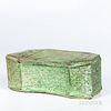 Green-glazed Cizhou Pillow
