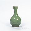 Longquan Celadon-glazed Bottle Vase