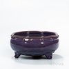 Mottled Purple-glazed Jun-type Tripod Censer