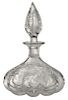 J. Hoare Engraved Perfume Bottle