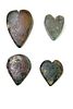 Lot of 4 Ancient Roman heart Shape Bronze Weights c.1st -2nd century AD.