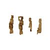 Lot of 4 Ancient Roman Miniature Bone Figures c.2nd-3rd century AD. 