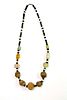 Ancient Roman Rock Crystal, Stone Beads Necklace c.1st-4th century AD.