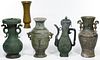 Chinese Archaic Style Bronze Vessel Assortment