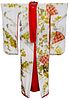 Japanese Hayashi Silk Embroidered Kimono