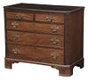 Chippendale Mahogany Bachelor's Chest