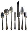 Lunt 'William and Mary' Sterling Silver Flatware Service