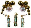 18k Gold, Pearl and Gemstone Jewelry Assortment