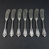 (7) Wallace "Grand Baroque" Sterling Spreaders
