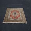 Semi Antique Persian Tree of Life Style Wool Rug