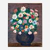 Abraham Walkowitz, Untitled (still life with flowers)