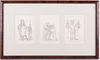 Framed George Catlin 1796-1872 Illustrated Plates