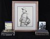 Early Theodore Roosevelt Signed Print & Literature