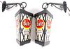 Pair of Butte Lager Beer Electric Lanterns