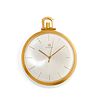 Omega - A 18K yellow gold pocket watch, Omega, with box and warranty
