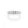 A 18K white gold and diamond eternity ring