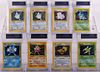 8PC Pokemon Base 2 Unl. BGS 9 Holo Card Group