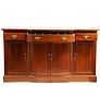 Carver. 20th century. Carved in wood. With irregular cover, 3 drawers and 4 doors. 35.8 x 62.9 x 21.6" (91 x 160 x 55cm)