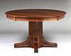 Stickley Brothers 48"d Dining Table c1910