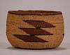 Native American Basket - Hupa Tribe - c1910-1920s
